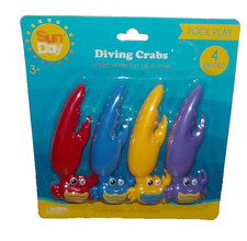 SunDay 4 Pack Pool Play Diving Crabs
