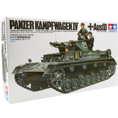 Tamiya 1/35 Panzer Kampfwagen IV Tank Plastic Model Kit 35096
