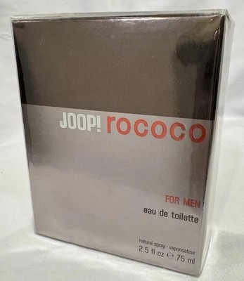 Joop Rococo for Men 2.5 oz 75ml EDT Spray Rare Vintage Discontinued New Sealed