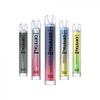 SKE Crystal Bar 600 E-Zigarette Einweg Vape 20mg Nikotin E-Shisha Alle Sorten