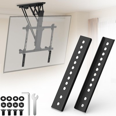 Vertical VESA TV Mount Extender Bracket Kit Plate for TV Ceiling Mounts
