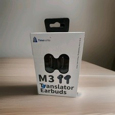 Timekettle M3 Traduttore Auricolari, Dispositivo Bidirezionale con App, 40 Lingue