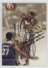 1999 WNBA Hoops Skybox Autographics Nikki McCray Auto 5xh