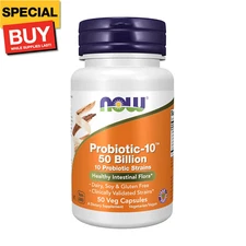 Supplements, Probiotic-10™, 50 Billion, with 10 Probiotic Strains, Strain Verifi