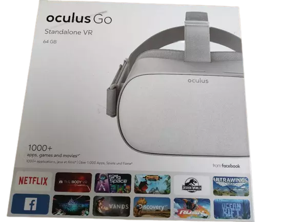 Oculus Go 64GB Standalone Virtual Reality Headset Gray Near Mint