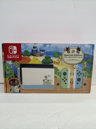 Nintendo Switch Animal Crossing Console Special Edition EMPTY RETAIL BOX ONLY