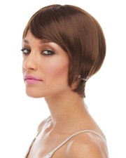 Characters Brown Bob with Bangs Costume Wig Halloween Cosplay