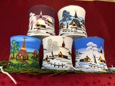 Leuchtglas "Liam Maxi" Windlicht Leuchtbecher Glas Handarbeit Glaskunst Lauscha