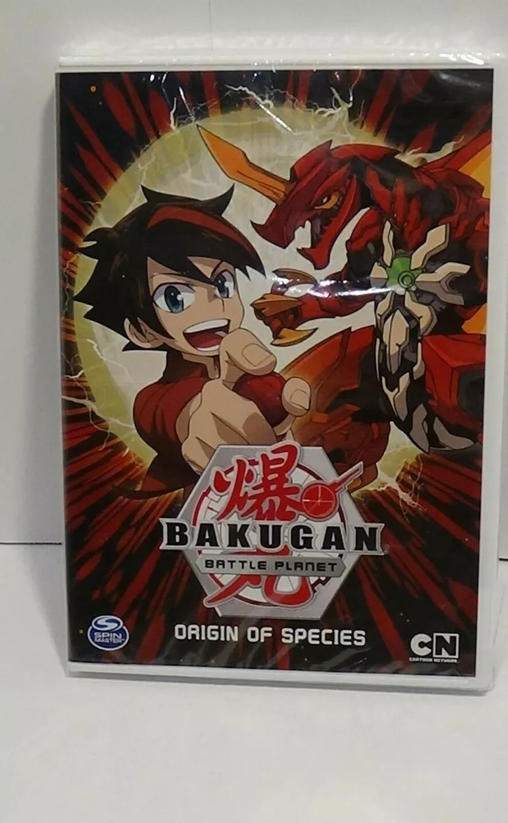 Bakugan Battle Planet Origin Of Species DVD New Sealed Cartoon Network  Anime Fun