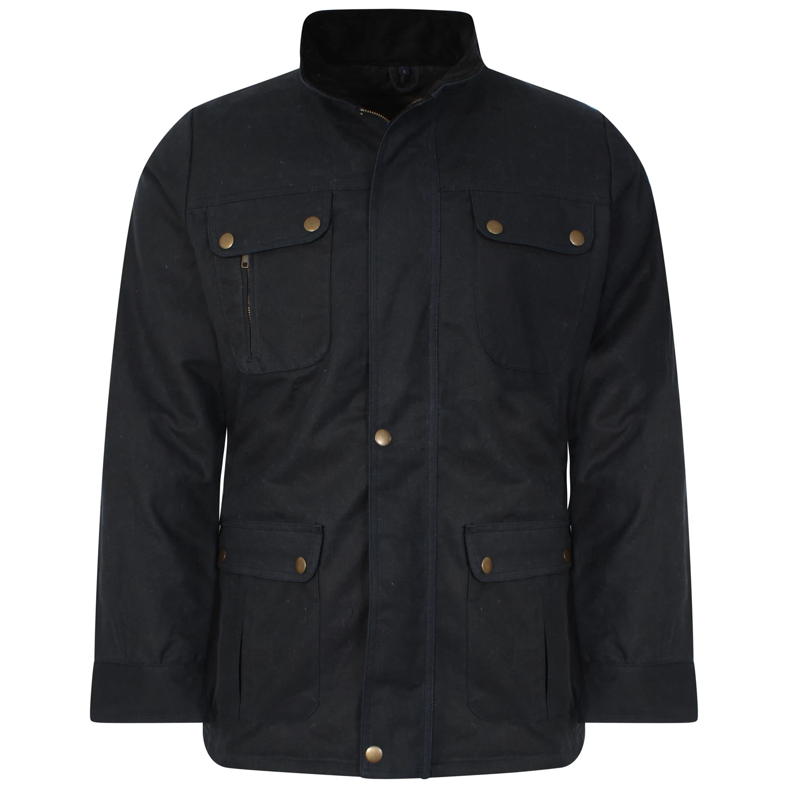 Men's Wax Coated Jacket Water-Resistant Dark NavY rrp £129.99 M-2XL
Opens in a new window or tab