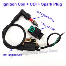 Bobina accensione candela CDI per ATV Quad Pit Dirt Bike 50 70 90cc 110cc 125cc