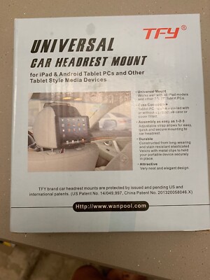 Universal Car Headrest Seat Holder Mount For IPad 1 2 3 4 Air Mini & 10" Tablets