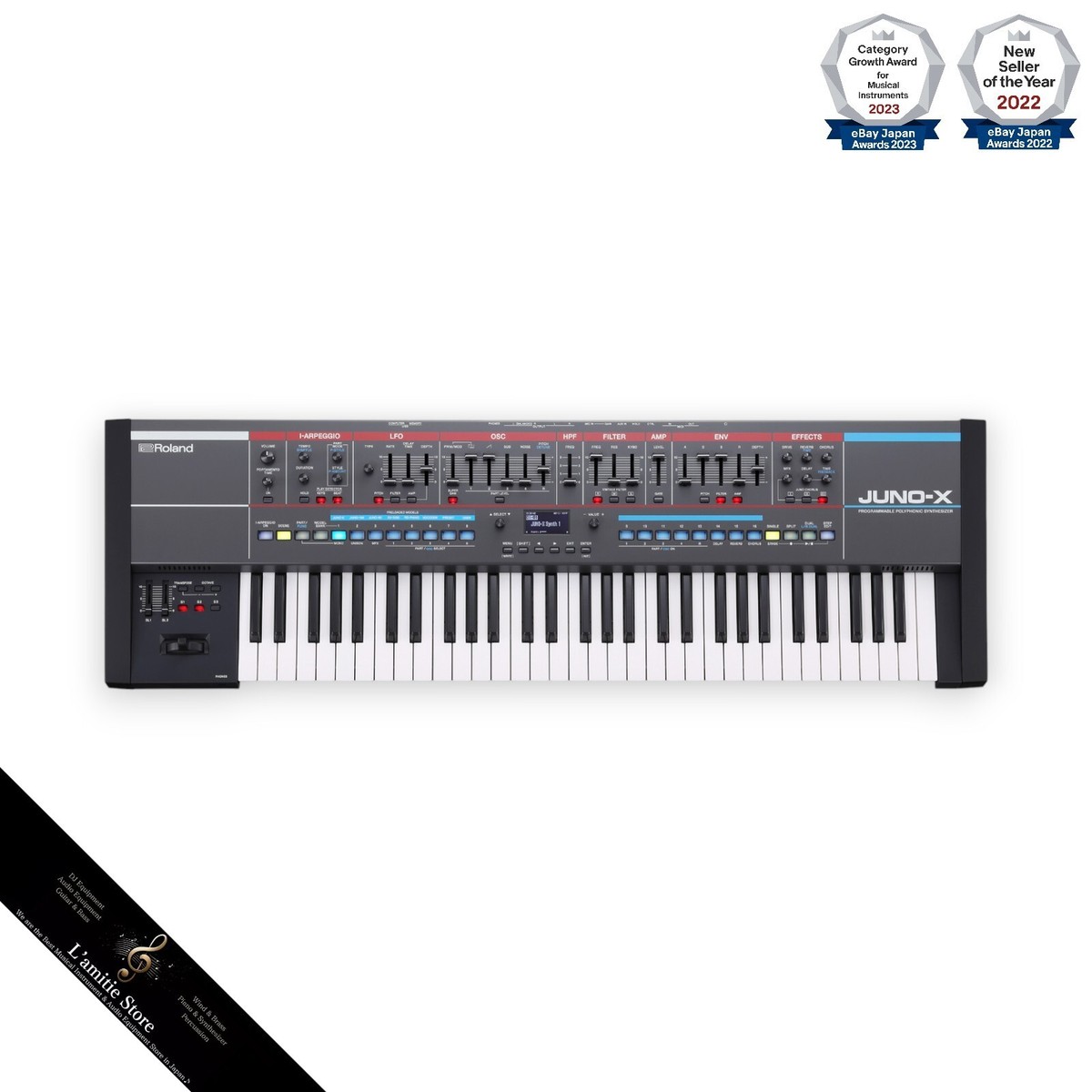 Roland JUNO-X 61 Key Digital Keyboard Synthesizer JUNOX Japan 11.6