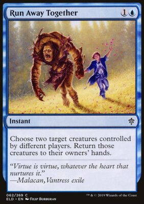 MTG Magic the Gathering Run Away Together (62/477) Throne of Eldraine LP