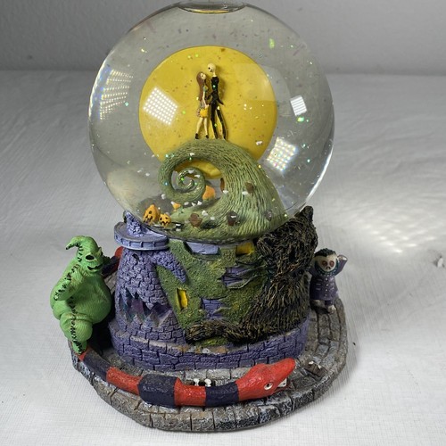 Disney The Nightmare Before Christmas This Is Halloween Snow Globe Jack n Sally