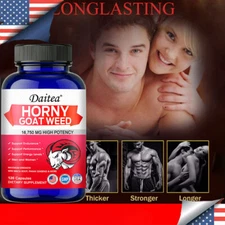 60/120 Capsules Improve Your Performance - Horny Goat Weed