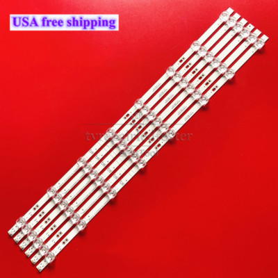 LED Strips for Hisense HZ65E3D HD650X1U51-T0L3 SVH650AK7 ZD_SSC_D650_6X8
