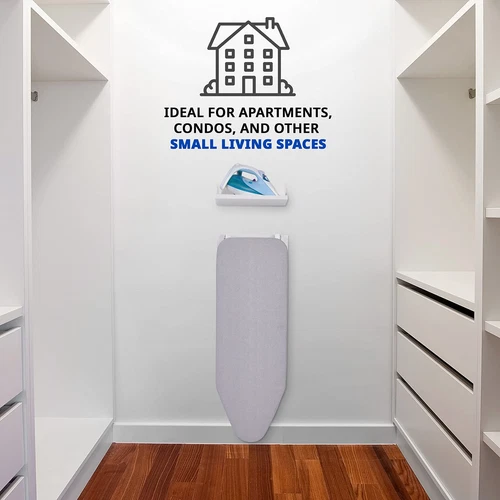 Ivation Wall Mounted Ironing Board - Thumbnail 4