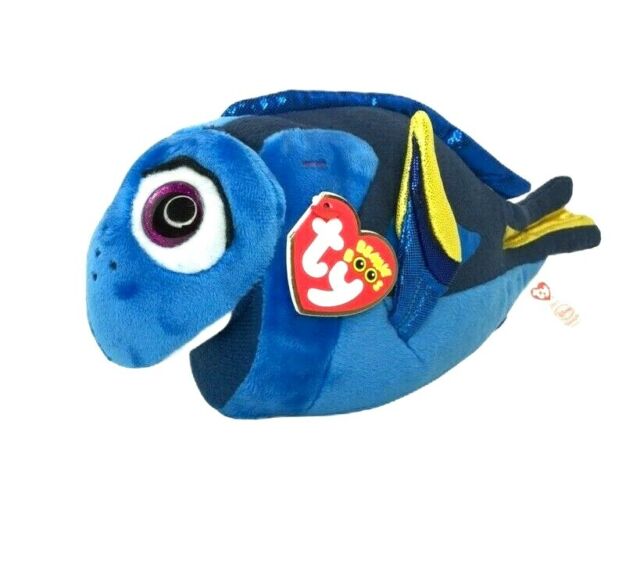 Toys Hobbies Tv Movie Character Toys Ty Beanie Boos Disney Finding Nemo Blue Dory Bean Bag Plush New Vmmoto Lt - nemo in a bag finding nemo roblox