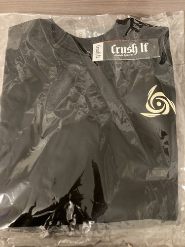 Core Nutritionals Crush It Mens Shirt Black Extra Small Workout Bodybuilder #500