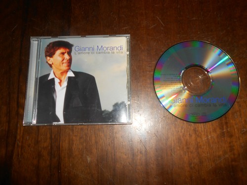 Audio CD:Gianni Morandi ‎– L'amore Ci Chambia La Vita Label: Epic ‎– EPC 508