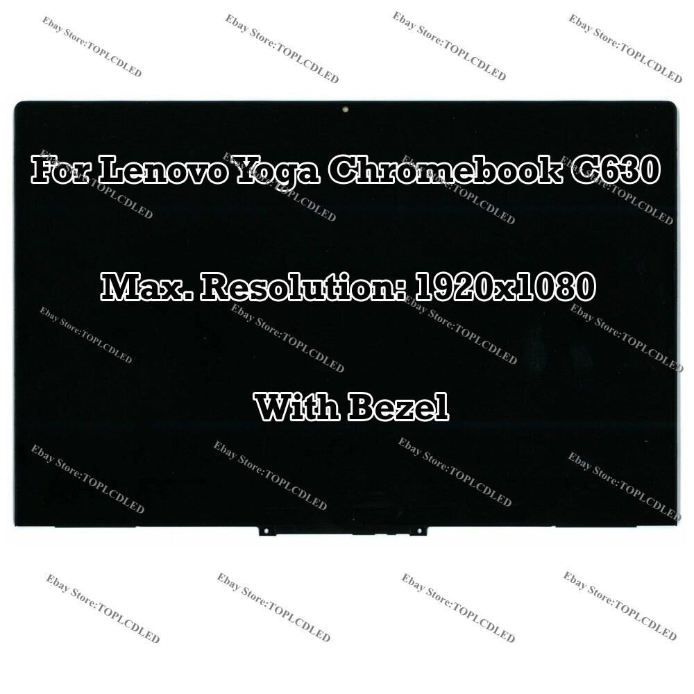 15.6"" Lenovo Yoga Chromebook C630 FHD LCD LED Touch Screen Digitizer Assembly