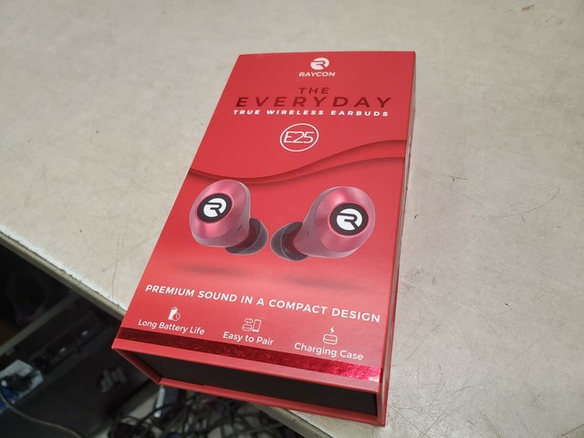 raycon red earbuds