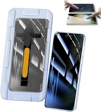 Screen Protector for S24 S23 Ultra, Shatterproof Tempered Glass for Samsung