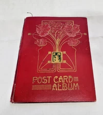 ANTIQUE Postcard Album | *1910s* Christmas Easter -Little Girl to Cousin- UTAH