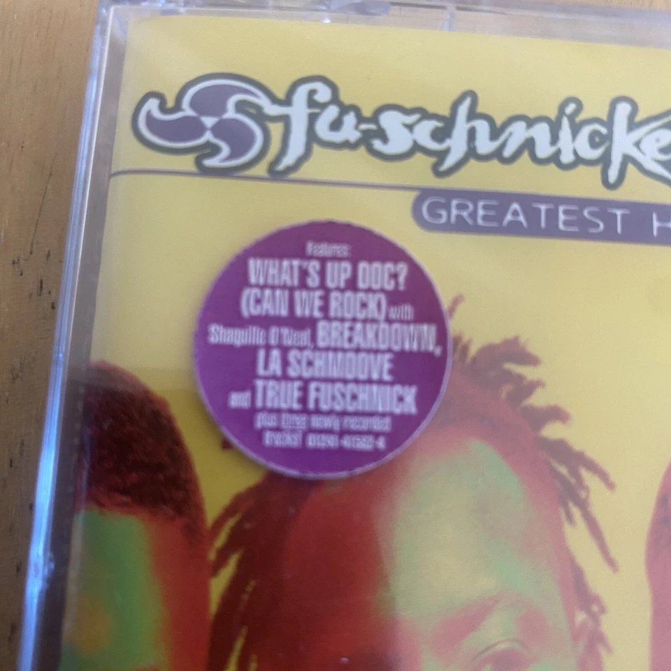E6-18 FU-SCHNICKENS Greatest Hits cassette tape 1996 new sealed USA Rare Import - Image 2 of 4