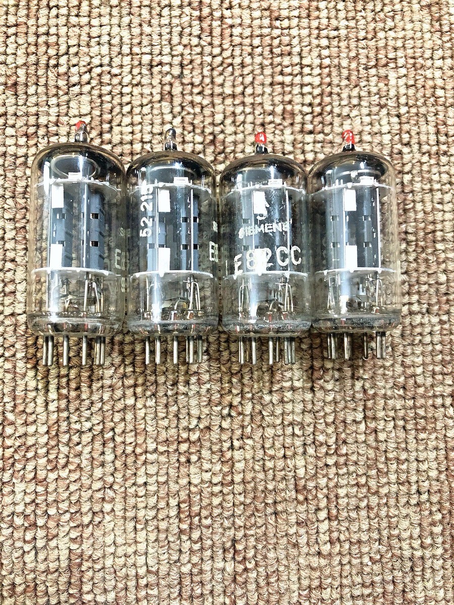 Siemens E82CC ECC802S 12au7 By Telefunken NOS NIB Diamond