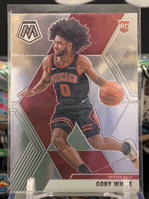 2019-20 Panini Mosaic Coby White Rookie RC #211 SH1N
