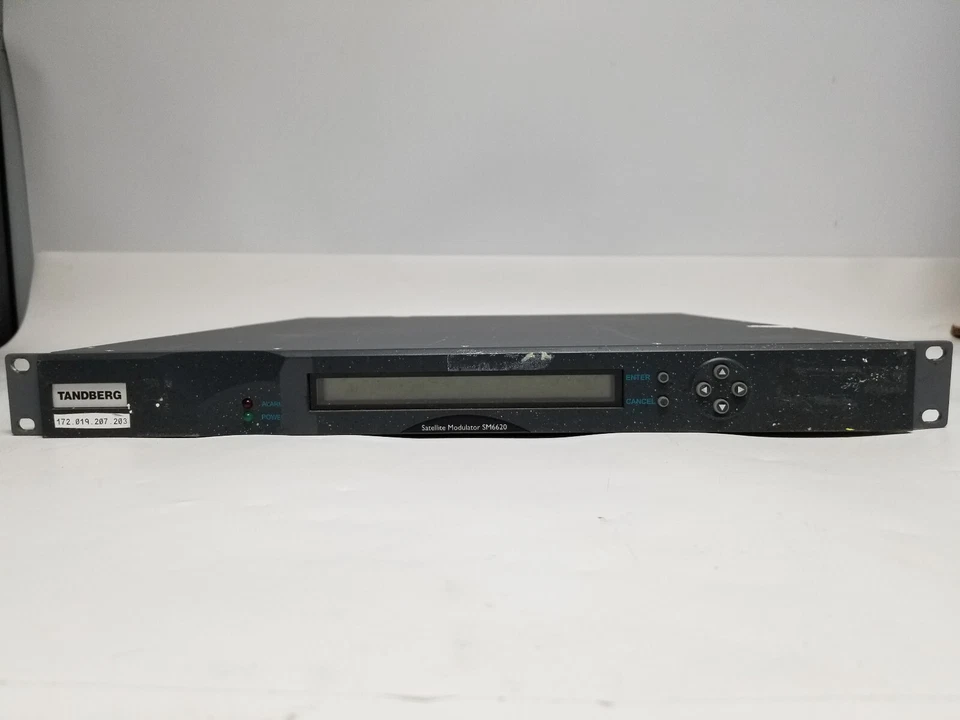 Tandberg SM6620BAS Base Satellite Modulator Parts (Alarm Light, Bad Display) - Image 4 of 4
