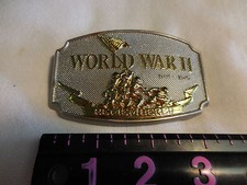 WORLD WAR 11 BELT BUCKLE