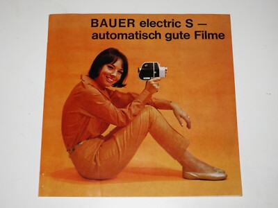 Vintage Bauer electric S Prospekt (1964)