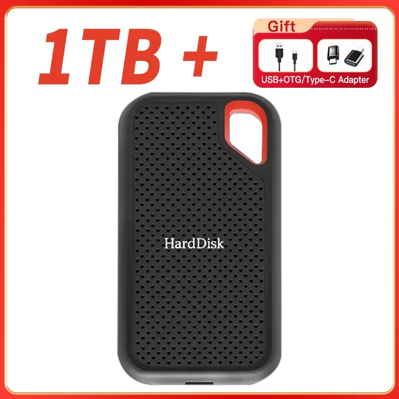 External Hard Drive Portable SSD High-Speed Mobile Hard Drive for Laptop Mac PC-image