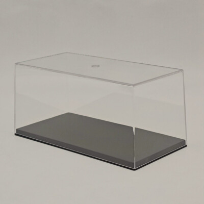 15.3cm Acrylic Boxes Display Case Stand Transparent for 1:72,1:43 Toys Car Model