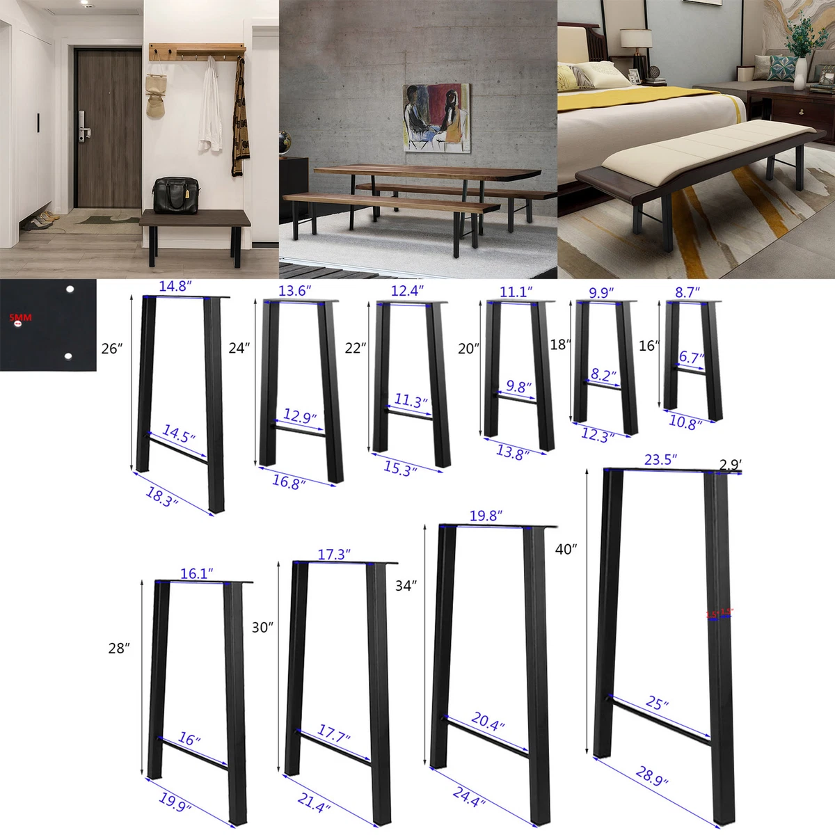28 inch wooden table legs online