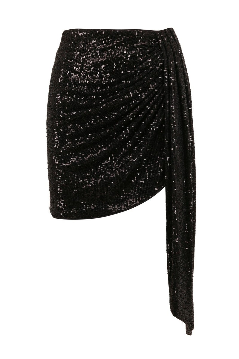 スカート SIMKHAI Woman Skirt Black 4233040E BLACK Simkhai Outlet: Skirt woman - Black | Simkhai skirt 4233040E