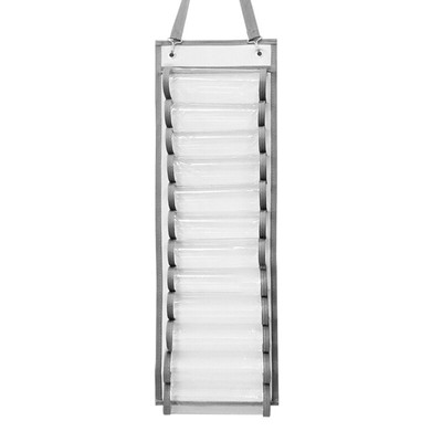 Transparent 12 Compartments Vinyl Roll Holder Vinyl Storage Organizer