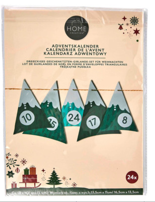 Adventskalender Bastelset  Girlanden-Set NEU OVP