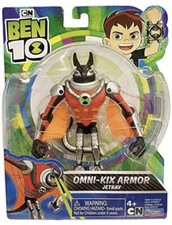 Personaggio Ben Ten Alieno Armor Jetray serie Omni-Kix Action Figure