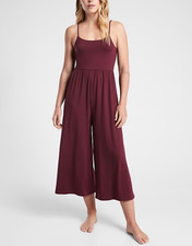 Athleta Women's Deep Burgundy Nighttime Bliss Sleep Romper Sz S