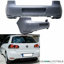 Heck Stoßstange Hinten grundiert Parkhilfe passt für VW GOLF 6 VI 08-12 PREMIUM