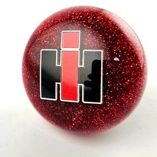 Red Glitter Vintage Hanco Style Ih International Harvester Semi Shift Knob