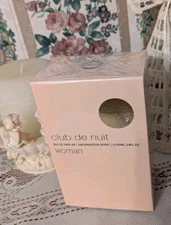 NIB Authentic Club De Nuit Woman Eau De Parfum spray, sized at 3.6 oz/ 105 ml