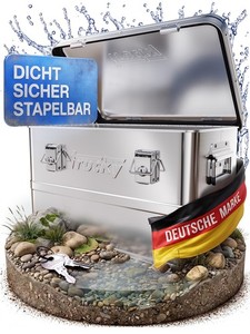 spielzeugkiste outdoor wasserdicht Origin Box Mini 1010 - nach IP67 KUDDARNA Sitz-/Rückenpolster/außen, helles Graubeige,