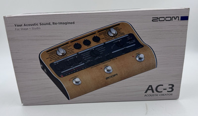 Zoom AC-3 Acoustic Creator Effects Pedal