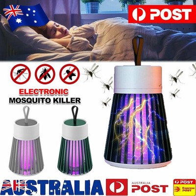 Electric Mosquito Killer Lamp Insect Catcher Fly Bug Zapper Trap LED UV Mozzie