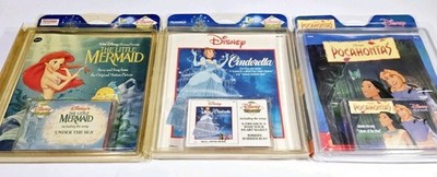 Cinderella, The Little Mermaid & Pocahontas - Disney Read Along - Cassette